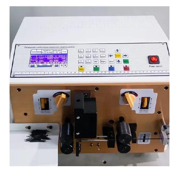 8 sq mm Wire cutting and stripping machine