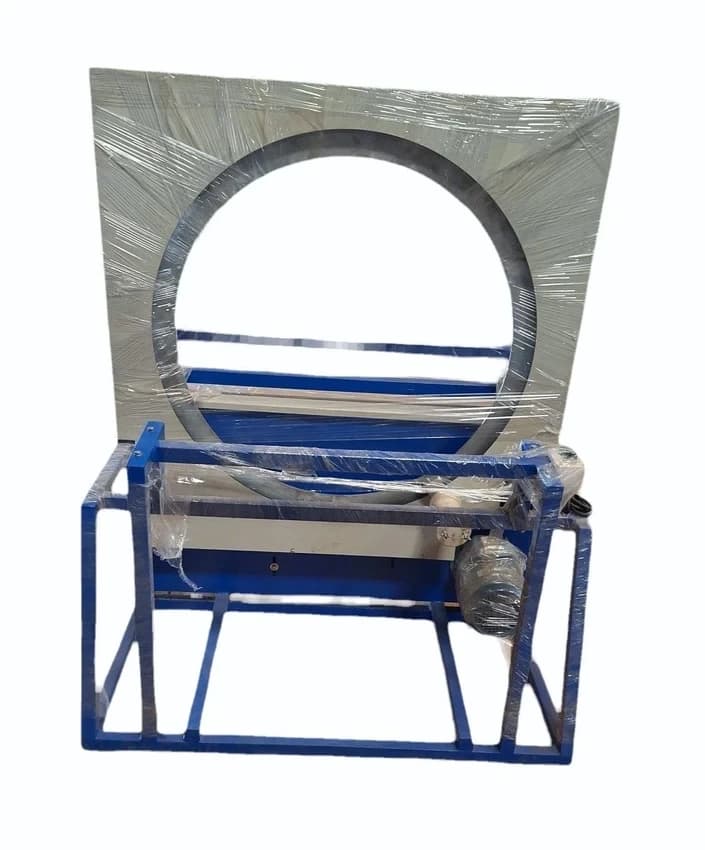 Mild Steel Coil Stretch Wrapping Machine, Automation Grade: Semi-Automatic
