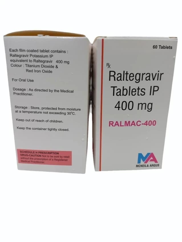 Raltegravir Tablets 400 Mg