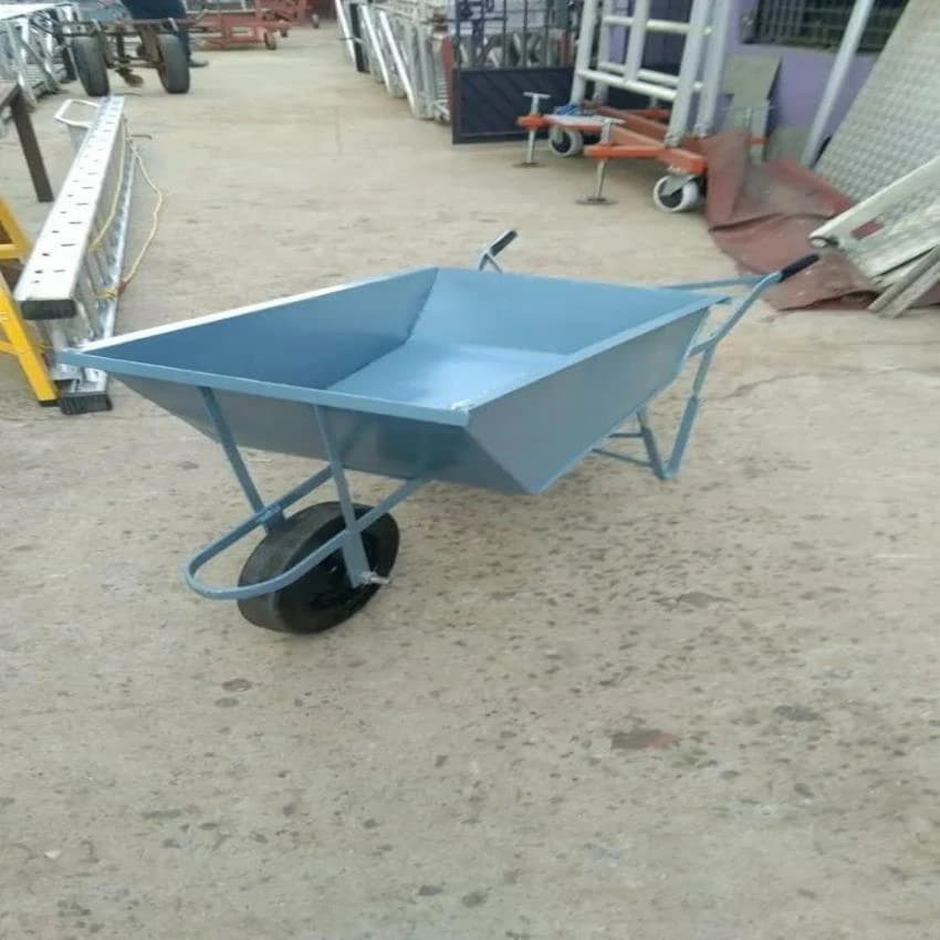 2 .5 Feet Mild Steel Construction Wheel Trolley, Load Capacity: 80 Liters, Model Name/Number: Gkm 116
