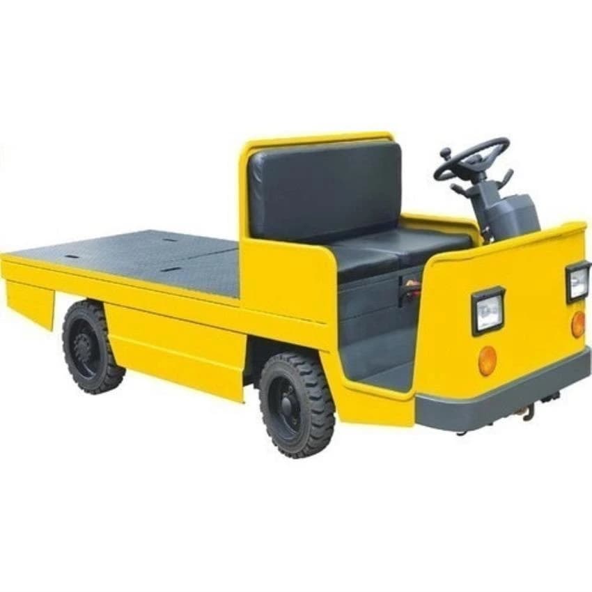 Stainless Steel Battery Operated Platform Truck 4 Wheeler, Capacity: 2000 kg