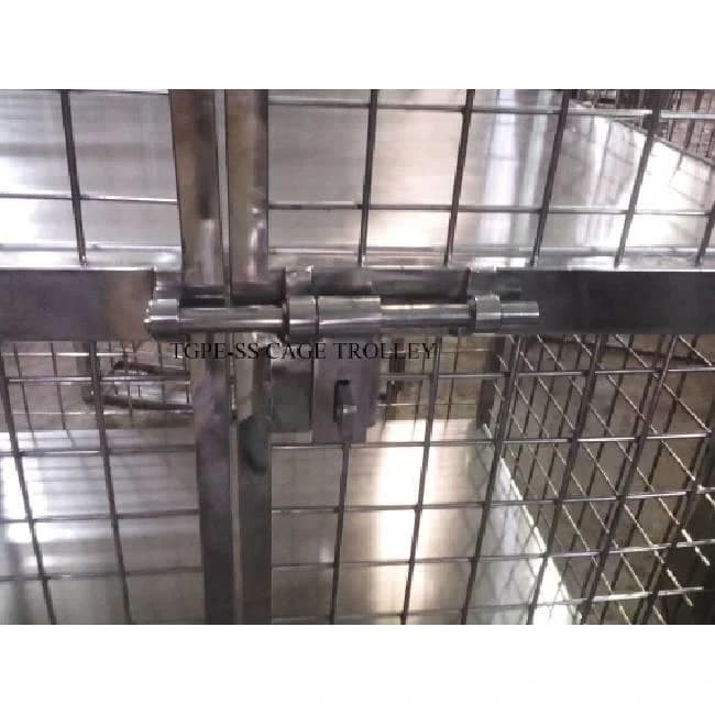 Stainless Steel Cage Trolley