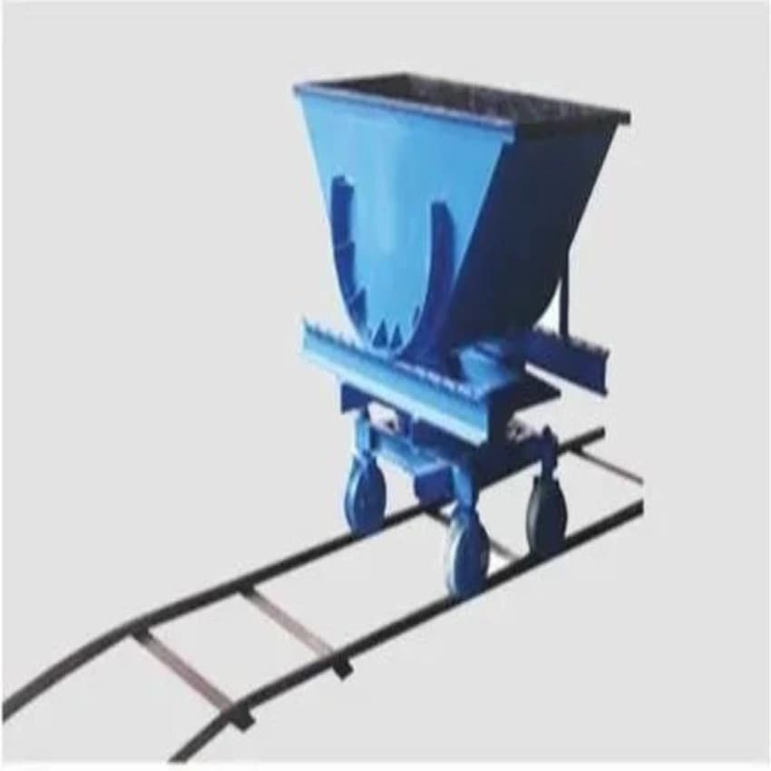 Saluja MS Slab Trolley With Tilting Bucket, For Industrial, Load Capacity: 20 Ltr