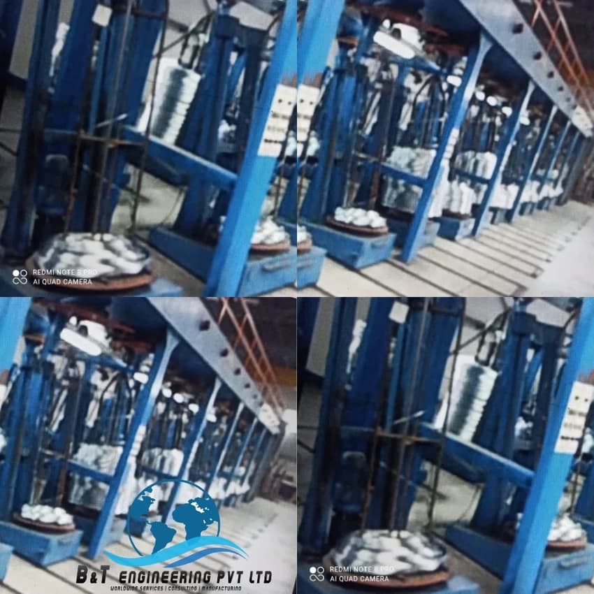 Vertical Drop Wire Coiler Machine