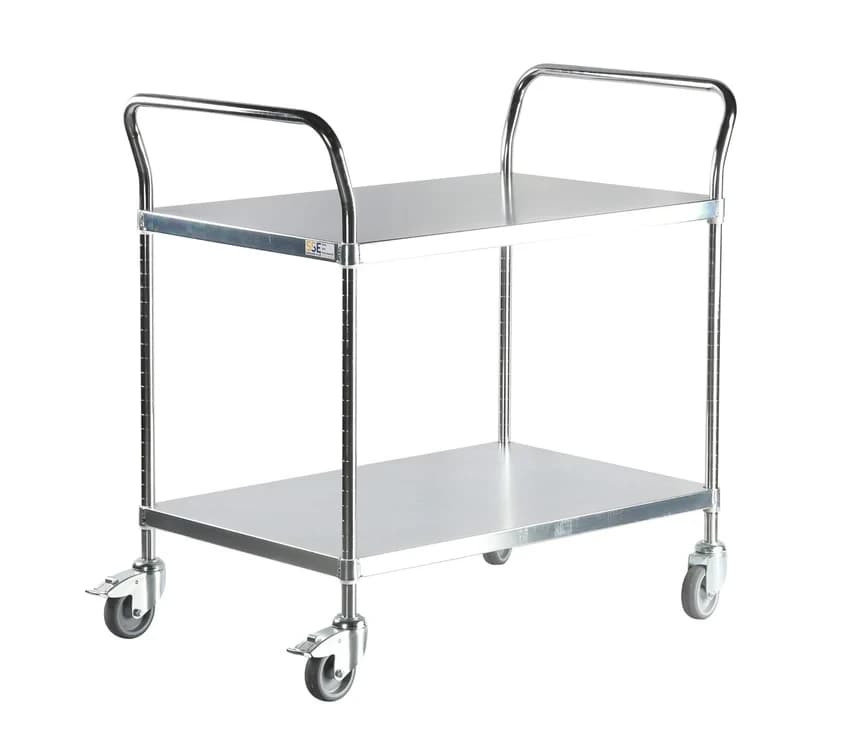 SS Blue ESD Trolley, For Industrial, Load Capacity: 500 kg