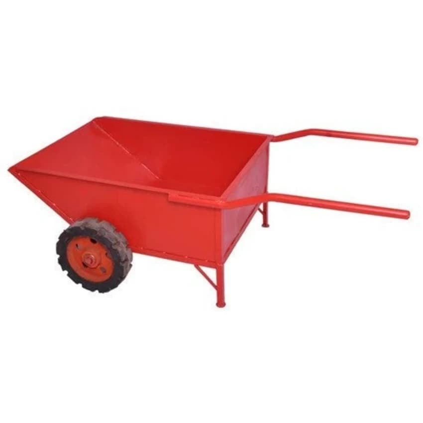 Crafts India Double Wheel Barrow trolley