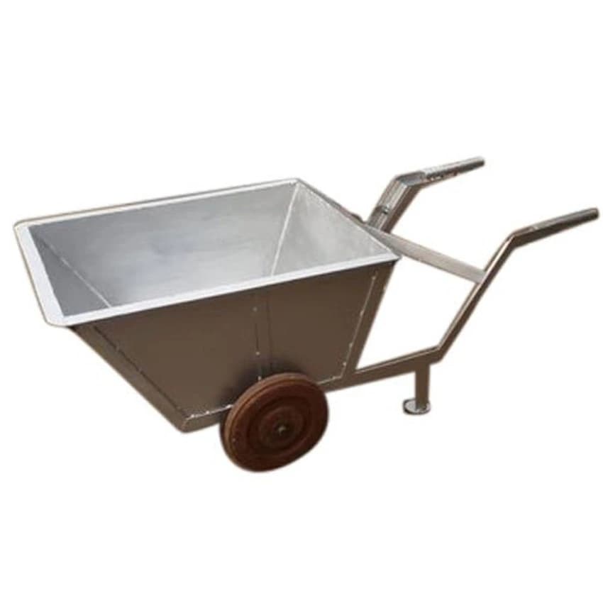 Stainless Steel Wheel Barrow Trolley, Load Capacity: 150 Kg