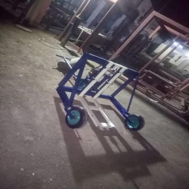 Hydraulic Material Shifting Trolley
