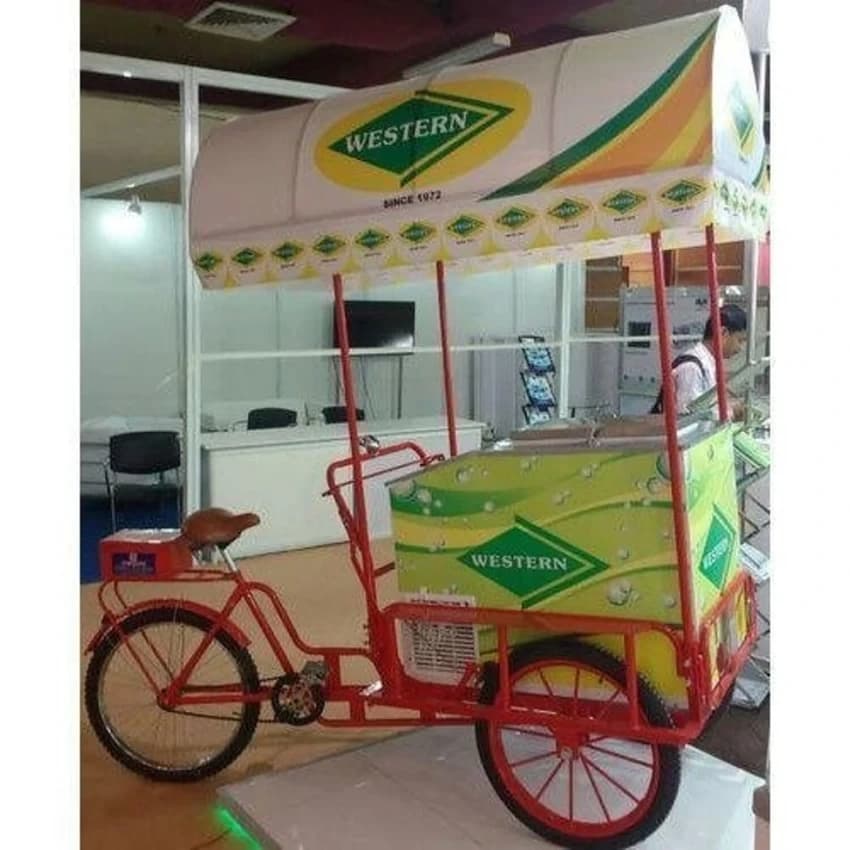 Ice Cream Tricycle With Glycol Freezer