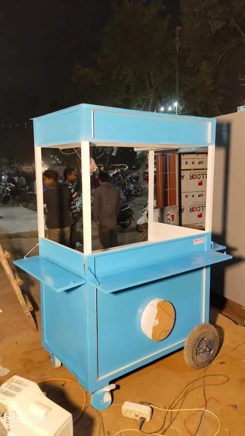 Food And Ice Cream Cart