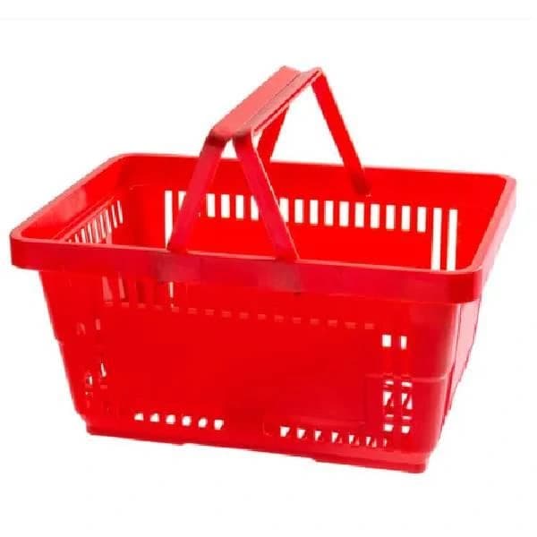 Plastic Shopping Basket