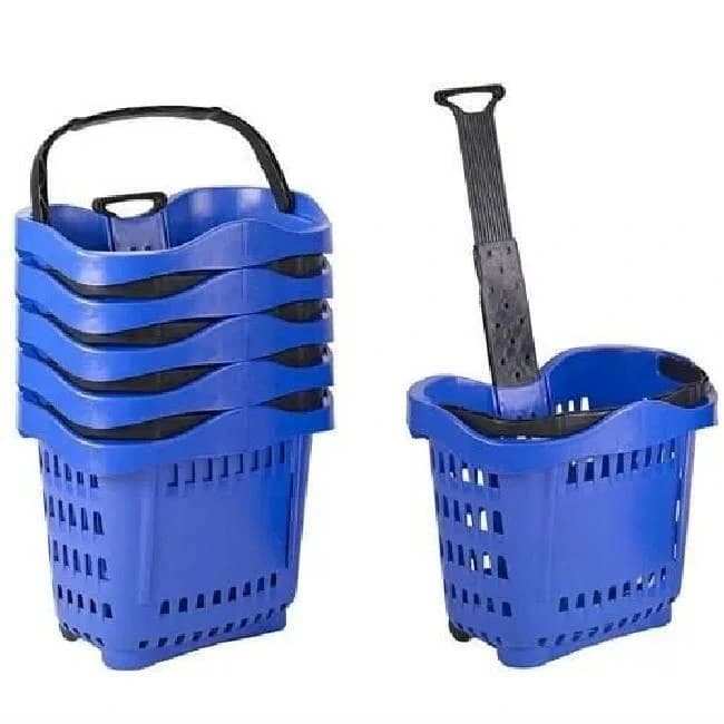 Plastic Shopping Trolleys