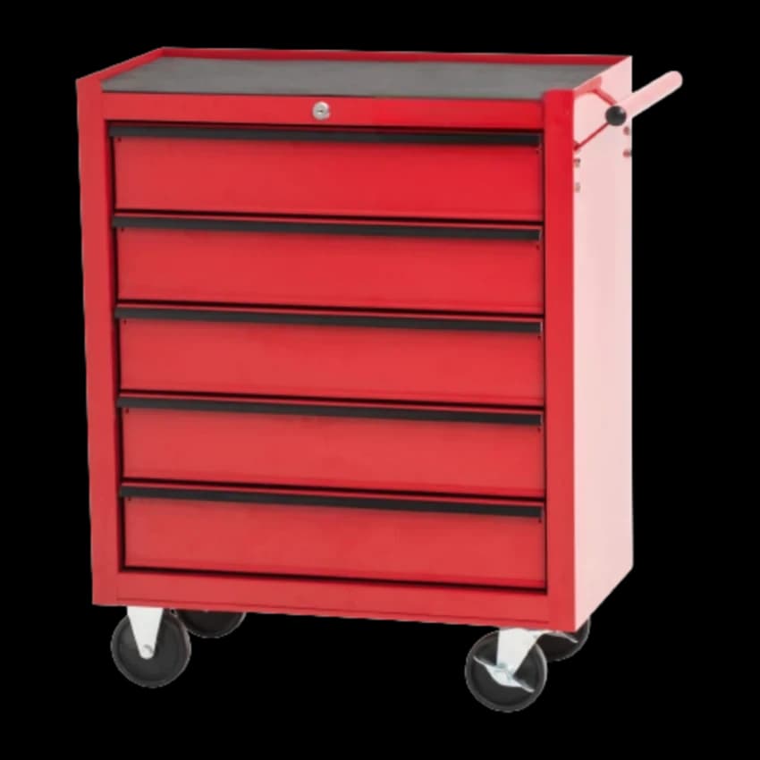 Stainless Steel 3,4and 5 Drawers/Single Cabinet Tools Trolly With Inserts