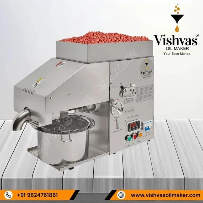 Standard Automatic Coconut Oil Extraction Machine, Capacity: 20-30 Kg/Hour