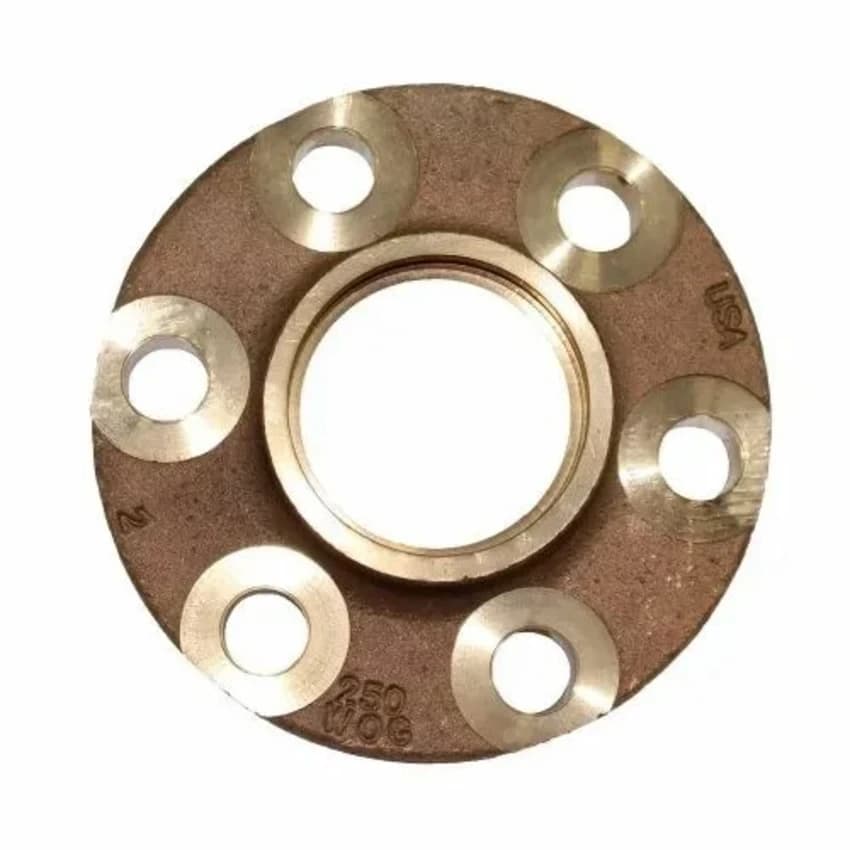 Bronze 150 Lb Sil-Braze Flange, Navsea Mil-F-20042
