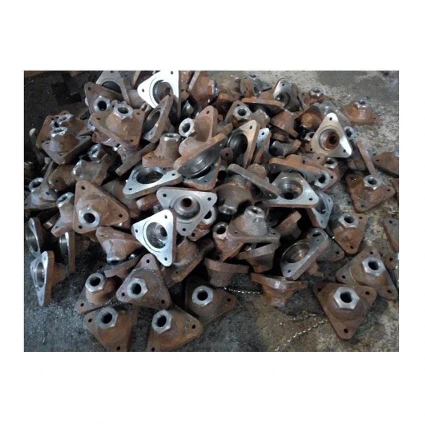 5 inch Cast Iron Triangle Flange, Socket Weld