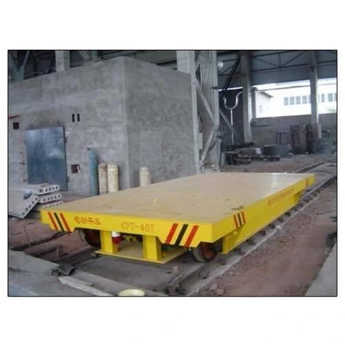 Mild Steel Material Transfer Trolley, For Industrial, Load Capacity: Standardised