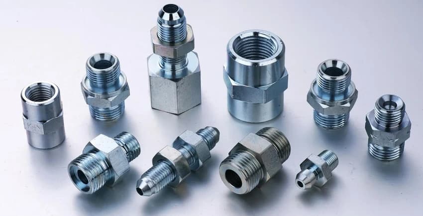 JSC Stainless Steel Forged Hydraulic Fitting, For Structure Pipe, Size: 1/2 inch