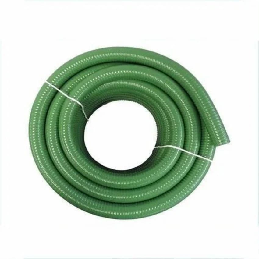 Green PVC Discharge Hose Pipe