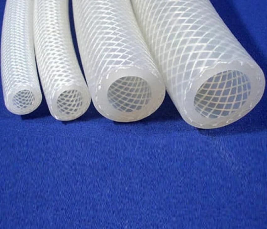 Food Grade Pharma Transfer Silicon Braided Hose (19mm Inner Diameter)