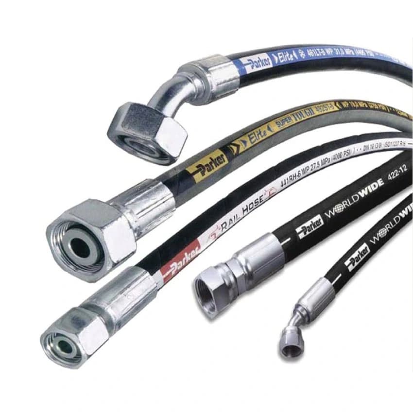Hydraulic Rubber Hose Assembly, Size: 1/2 inch