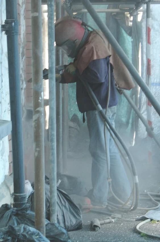 Black Sand Shot Blasting Hose, 30m