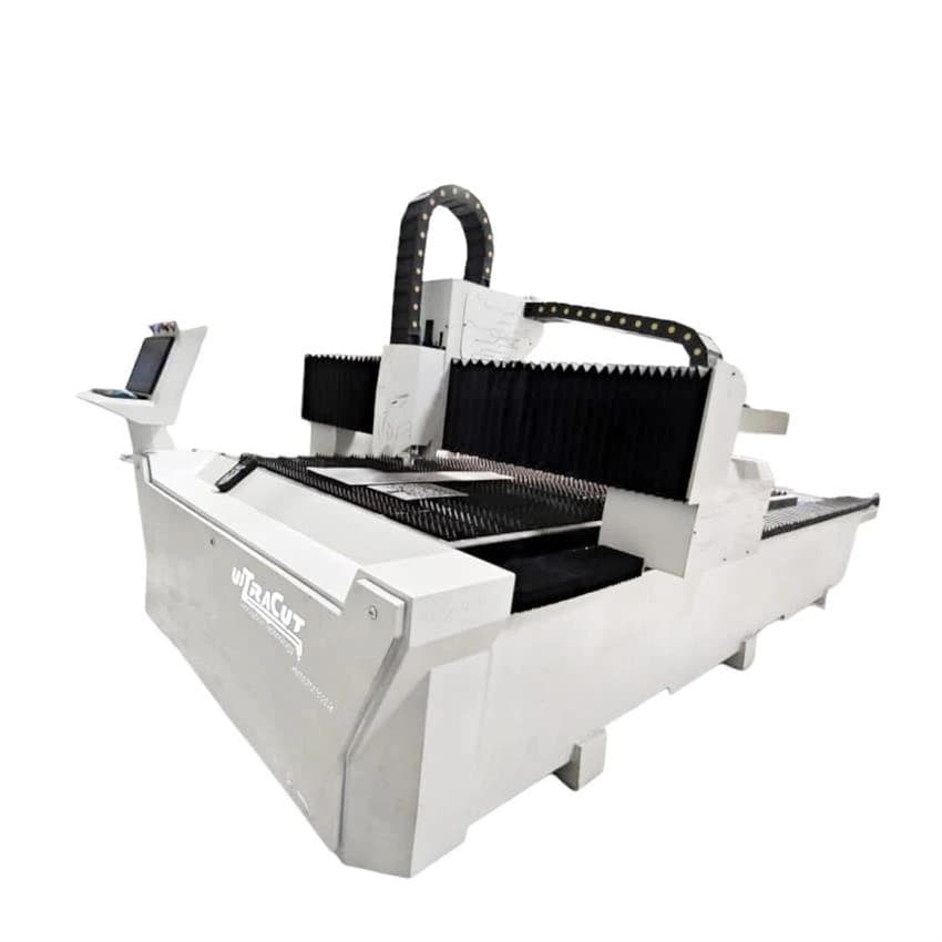 Fiber laser metal cutting machine