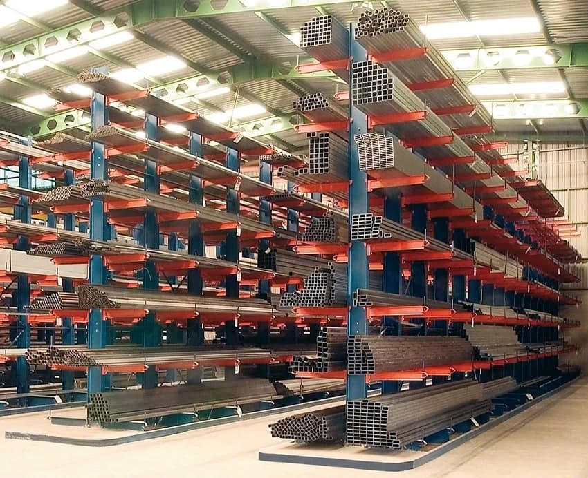 Steel Powder Coated Cantilever Storage Rack