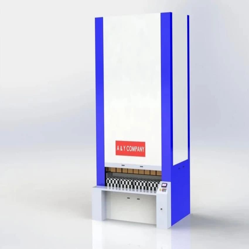 Mild Steel Vertical Carousel Storage System, Storage Capacity: 250kg Per Shelf