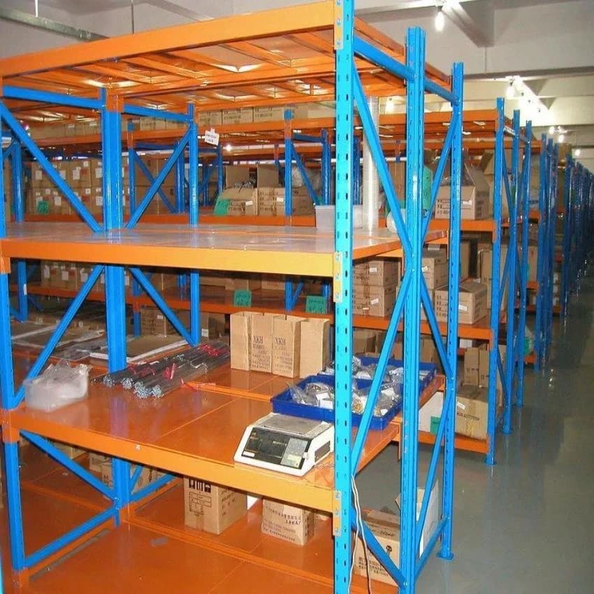 Steel Wall Mounted Multi Tier Shelving Rack, for Multitypes