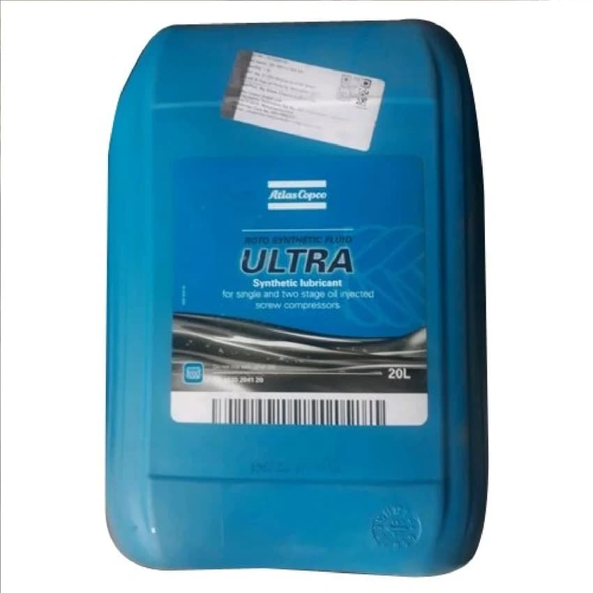 Atlas Copco Ultra Synthetic Lubricant Oil, Pack Sizes Lt/kg: 20 Lt ,Packaging Type: Plastic Can
