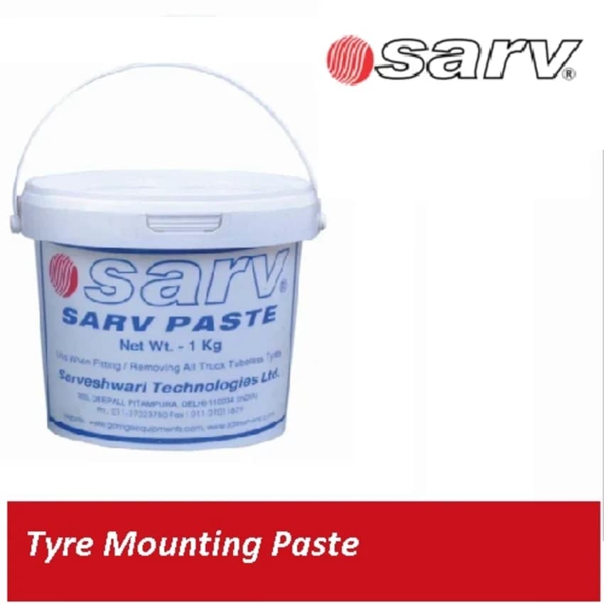 Sarv Tyre Mounting Paste Professional Tyre Fitting Lubricant for Cars Trucks
