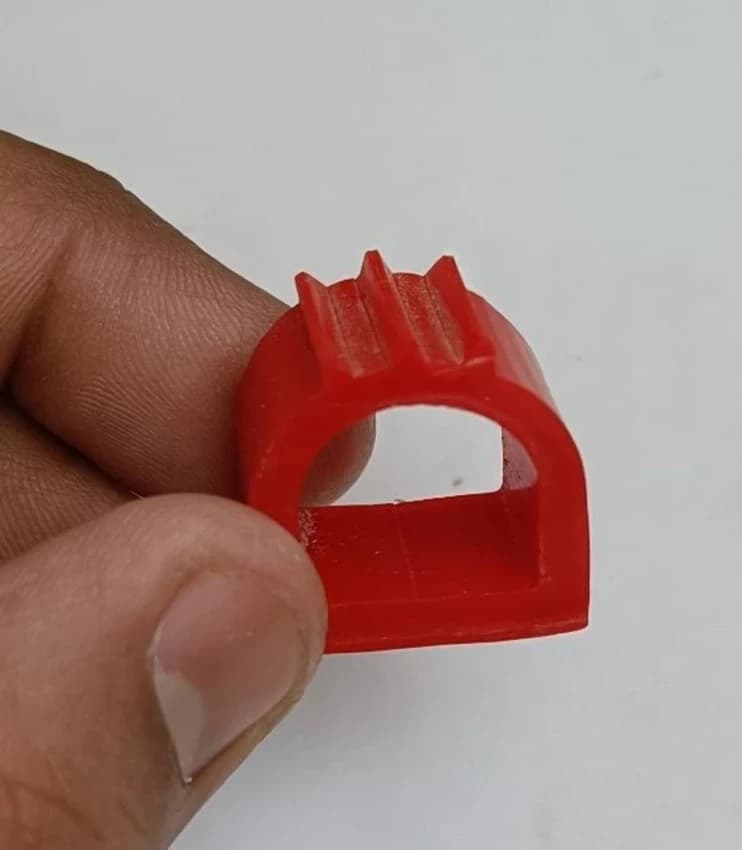 Red D Silicone Profile, Size: 10 Mm