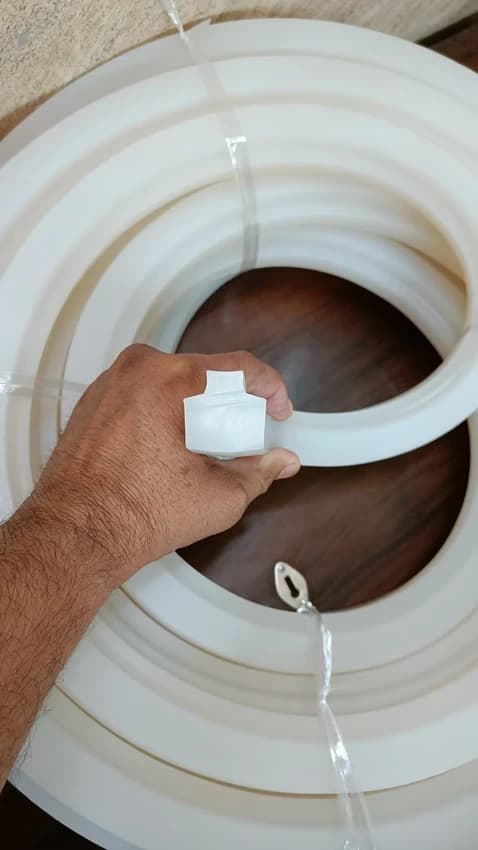 White Silicone Rubber Products, Size: 30 mm-40 mm