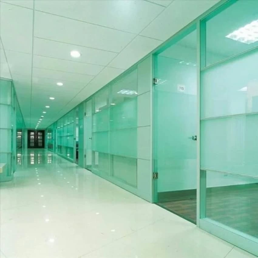 Frameless Glass Partition