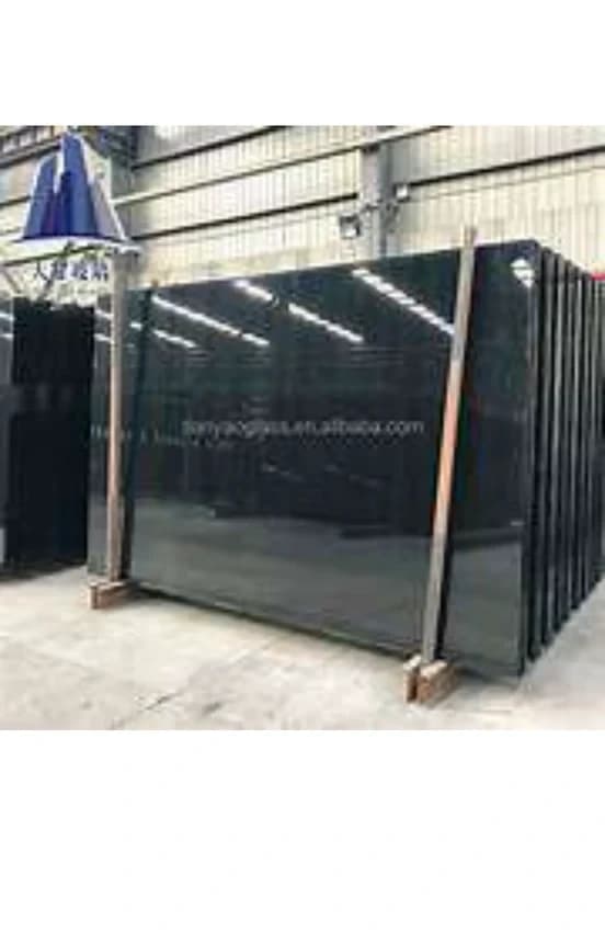 5 Mm Tinted Black Glass
