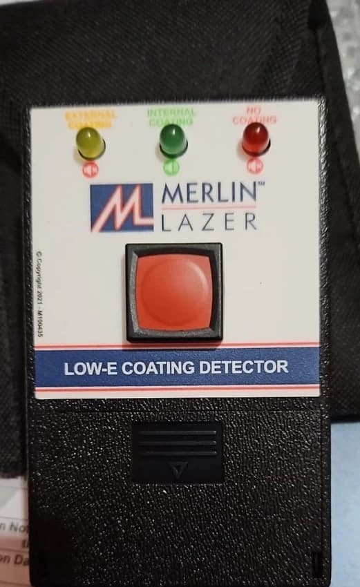 Merlin laser Low E Glass Coating Detector, 10 mm