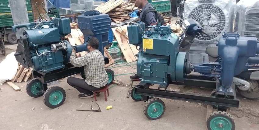 Kirloskar Diesel Engine Driven Dewatering Pump, Engine Horsepower: 6Bhp To 25.5Bhp