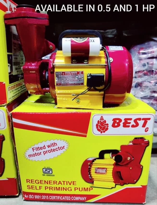BEST Motor Borewell Submersible Pump, For Domestic & Industrial, Features: Self Priming