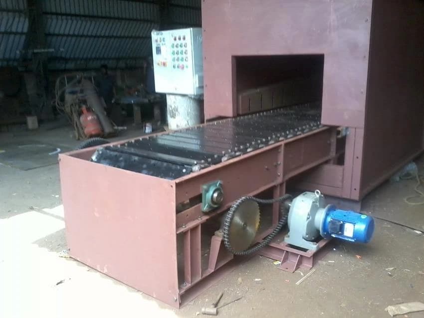Rotomechanical Electric Slat Conveyor Oven, For Industrial, Capacity: 500 Kg