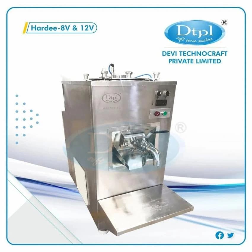 Gelato & Natural Ice Cream Machines - Hardee 8 V