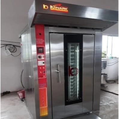 Konark Rotary Rack Oven 144 Breads Single Trolley