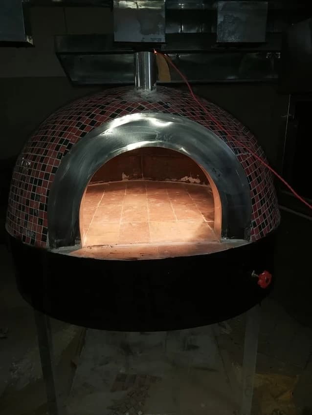 Wood fire pizza machine, Size: Small/Mini