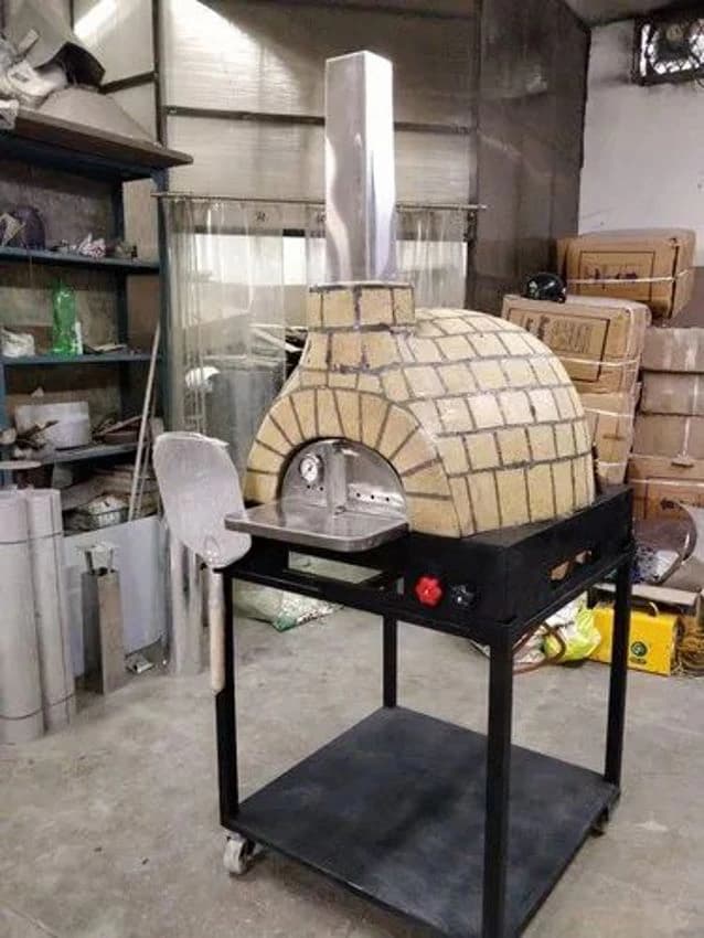 Gas Wood Fired Pizza Oven