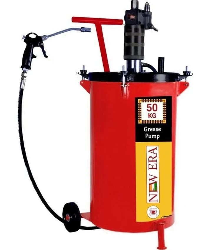 Mild Steel 50kg Pneumatic Grease Pump