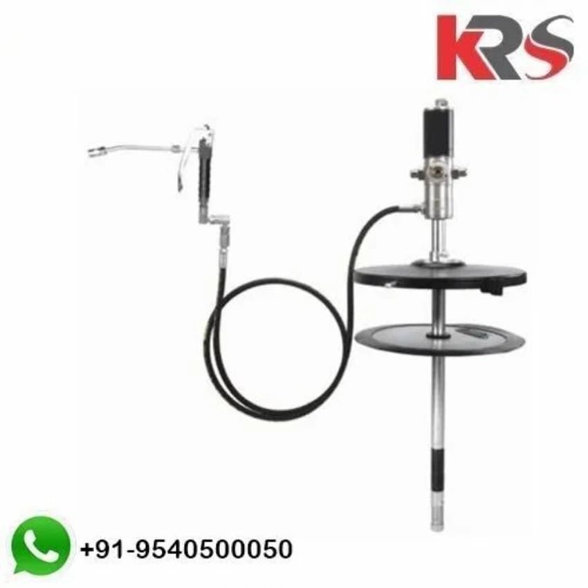 Drum Mounted Pneumatic Grease Pumps, Capacity: 200 kgs