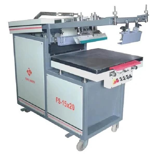 Clamshell Flat Screen Printing Machine