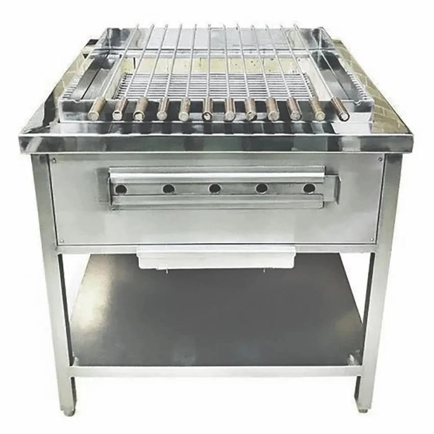Electric Barbeque Stainless Steel BBQ Grill, For Hotel, Size: 12 X 40 X 20cm