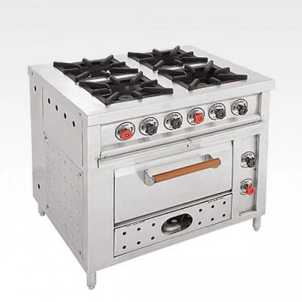 Four Burner Range With Oven