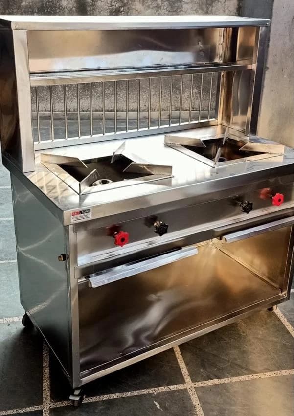 Food Display Burner Counter